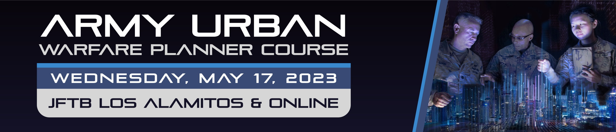 Army Urban Warfare Planner Course